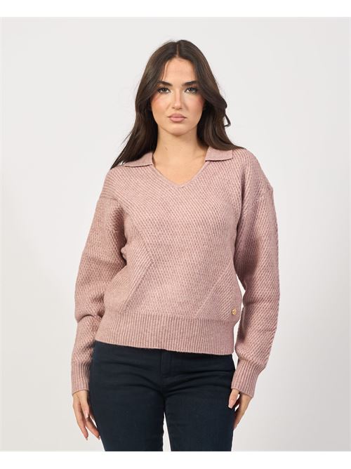 Yes Zee Women's V-Neck Sweater YES ZEE | M044-IM000441